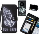 Huawei Mate 40 case leather wallet case printed ID