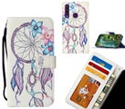 Huawei Y6P case leather wallet case printed ID