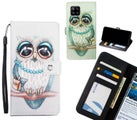 Samsung Galaxy A42 case 3 card leather wallet case printed ID