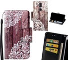 Nokia 8.1 Case wallet fine leather case printed