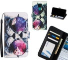 Huawei nova 5i Pro case 3 card leather wallet case printed ID