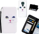 Moto G9 case 3 card leather wallet case printed ID