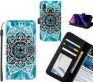 Huawei P20 lite case leather wallet case printed ID