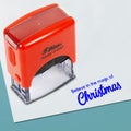 Printtoo Believe In The Magic Of Christmas Self Inking Rubber Stamp Pre,Inked