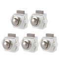 5Pcs Push Button Cabinet Latch home RV Cabinet Latch Knob for Cupboard