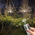 1PCS Solar Garden Lights LED Firework Lights Stake Landscape Starburst