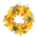 12 Inch Artificial Autumn Fall Wreath Floral Autumn Home DA‚¨A‚¦cor for Indo