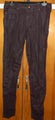 COUNTRY ROAD DARK RED "WET LOOK" SEMI CASUAL PANTS - 8
