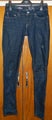 LEVI STRAUSS DARK BLUE DEMI CURVE 25 SKINNY JEANS - W25 L32