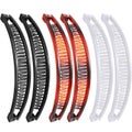 6 Pieces Clincher Combs Banana Combs Banana Clip Grip Comb Fishtail Fish Hair La