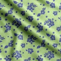 Soimoi Floral Print, Poly Taffeta Fabric, Decor Sewing Fabric by The Yard 56