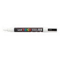 Uni Posca Marker 0.9-1.3mm Fine White PC-3M