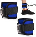 Ankle Straps For Cable Machines, Fitness Padded Ankle Cuffs Strap Attachment Wor