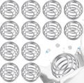 12 Pieces Blender Mixing Ball Wire Whisk Stainless Steel Shaker Ball 30mm Ball M