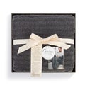 Demdaco Mens Giving Knit Fabric Blanket - Gray