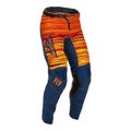 Fly Kinetic Wave Motocross Pant Navy / Orange