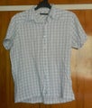 BARKERS LIGHT BLUE/GREEN SHORT SLEEVE SHIRT - MEDUM