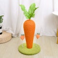 Cat Climbing Scratch Frame Tree play Carrot 28*25cm with 2 tiny carrot
