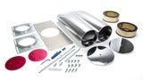 RPC Scoop Shotgun Dual – Smooth Polished Aluminium Kit