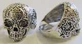 Skull ring, size 24