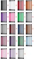 40cm 18AWG PSU Extension Sleeved Cable Kit Multiple Colours Single or Mixed