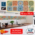 Brand New 10Pcs Wallpaper Tile Decals Home Splashback Wall Decor *Sale NOW*