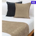 Parker Mocha Bed Runner or Square Cushion by Jason