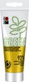 Marabu Green Water-Based Alkyd Paint 100ml 021 100ML MEDIUM YELLOW