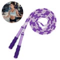 Amble Jump Rope Soft Beaded Sectional Jump Rope - Adjustable - 9ft