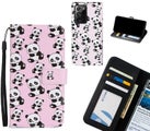 Galaxy Note 20 Ultra case 3 card leather wallet case printed ID