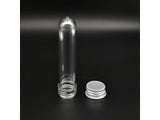 50pcs 30ml Plastic Test Tube With Screw Cap Candy Capsule PET Bottle Aluminum