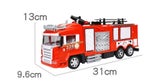 RC Sprinkler Fire Truck Sound And Light Model Electric Vehicle Onekey