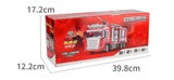 RC Sprinkler Fire Truck Sound And Light Model Electric Vehicle Onekey