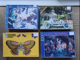 4x Jigsaw Puzzles - Vintage car, Polar bears & more. NO TM BUYER FEE APPLIES
