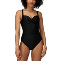 Regatta Womens Sakari Tummy Control Swimming Costume - Black - 10