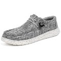 Men's Loafers Shock-absorbing Breathable Casual Shoes Solid Color
