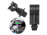 Black Retainer Bonnet Hood Support Prod Rod Clamp Clip Holder 65722EB300 For