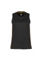 Balance Womens Singlet - Black/Gold - Size 10 - Biz Collection