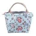 1 Pc Lovely Cartoon Portable Lunch Bag Lunch Box Tote Bag Practical Bag