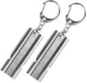 2 Pieces Survival Whistle 150db Professional Referee Whistle Emergency Whistle