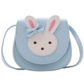 Little Girls' Cute Rabbit Crossbody Purse Small Bow Shoulder Bag Handbag For Kid