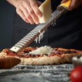 Kitchen Cheese Grater And Lemon Peeler - Sharp 18/8 Stainless Steel Blade - Ergo