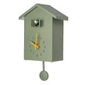Modern Bird Cuckoo Quartz Wall Clock Home Living Room Horologe B
