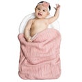 born Baby Swaddle Blanket Wrap Fleece Blanket Sleep Bag *Local Buy*