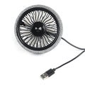 Car Fan Usb Fan With Led Light For Car Air Vent