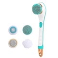 Electric Shower Brush Exfoliating Brush Body Scrubber Soft Silicone Massage Clea