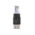 Usb A Female To Ethernet Rj45 Male Adapter Converter Router Connector Plug Socke