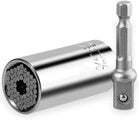 2pcs Universal Socket - 7-19mm Universal Socket Wrench, High Quality Chrome Vana
