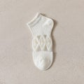 Summer Short Women White Socks Low Tube Cool Socks Set Cute Print