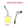 1pcs Festoon LED COB C5W Signal Bulbs 31mm 36mm 39mm 41/42mm W5W Car